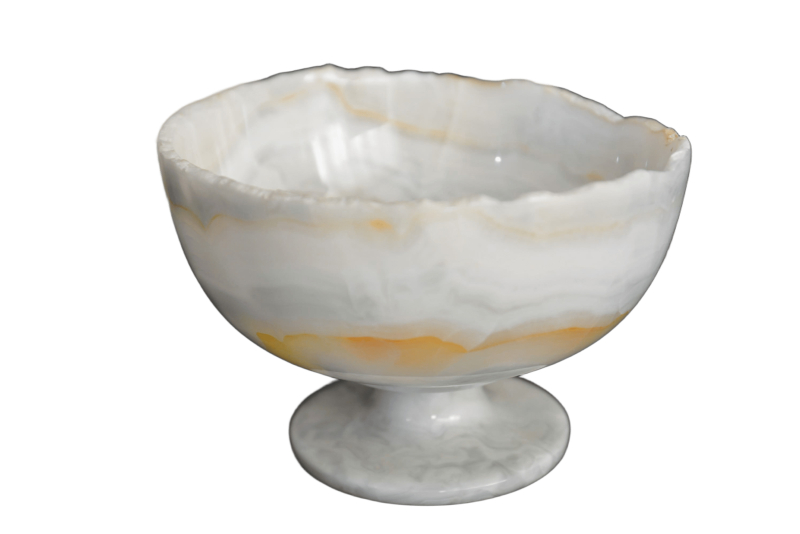 Schale aus Onyx 15 x 20cm