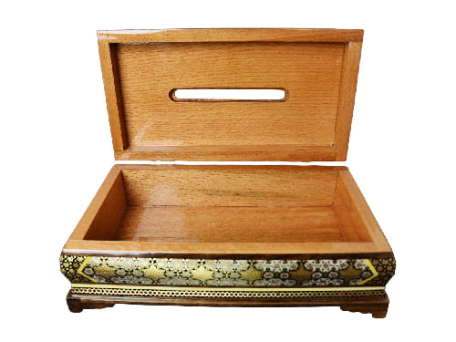 kosmetiktücherbox aus Holz