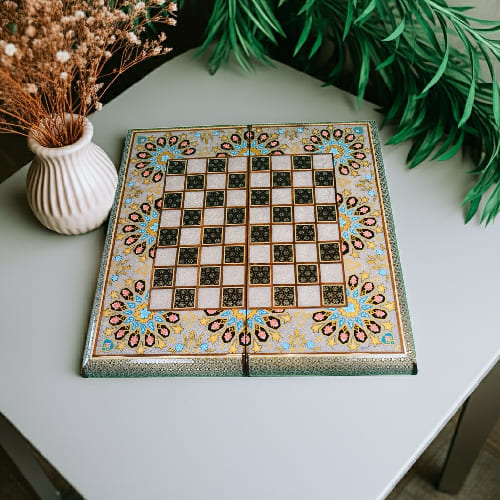 Schach Spielbrett mit den maßen 50 x 50 x 3 cm