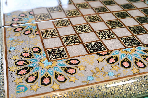 Schach Spielbrett mit den maßen 50 x 50 x 3 cm
